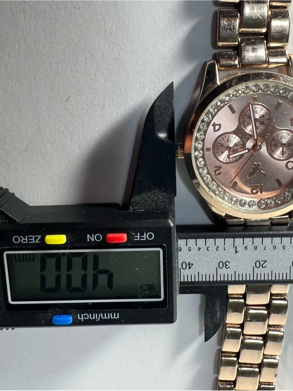 (611)Rose Gold Crystal Accent Women's Bracelet Watch American eagle